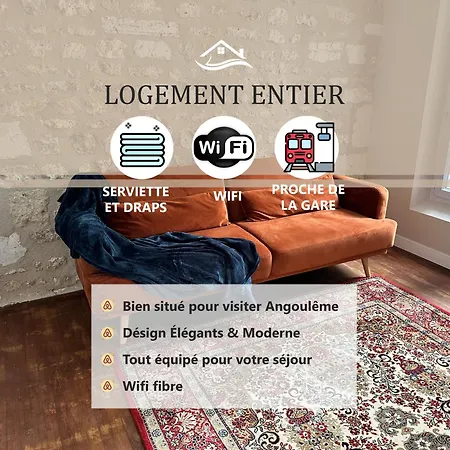 Appartement Petit Coin Cosy Derrière La Gare
