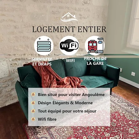 Appartement Petit Coin Cosy Derrière La Gare *